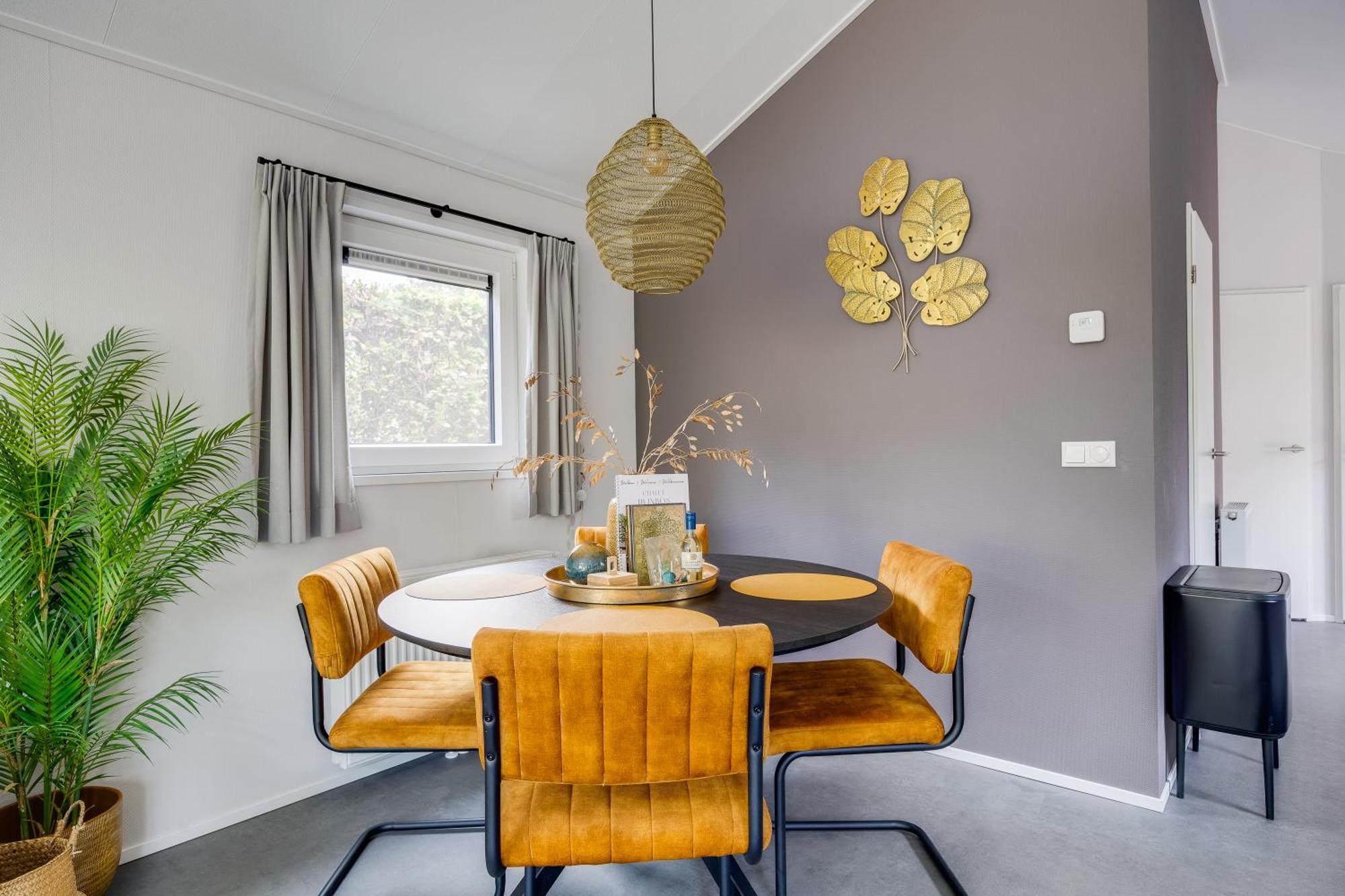 Modern Ingericht Chalet Op Groen Park Op De Veluwe Epe Zewnętrze zdjęcie