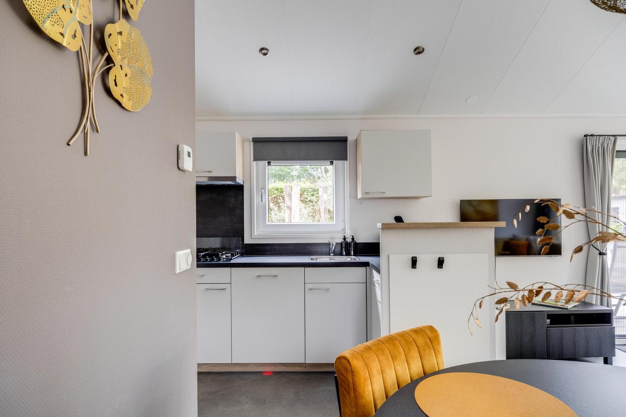 Modern Ingericht Chalet Op Groen Park Op De Veluwe Epe Zewnętrze zdjęcie