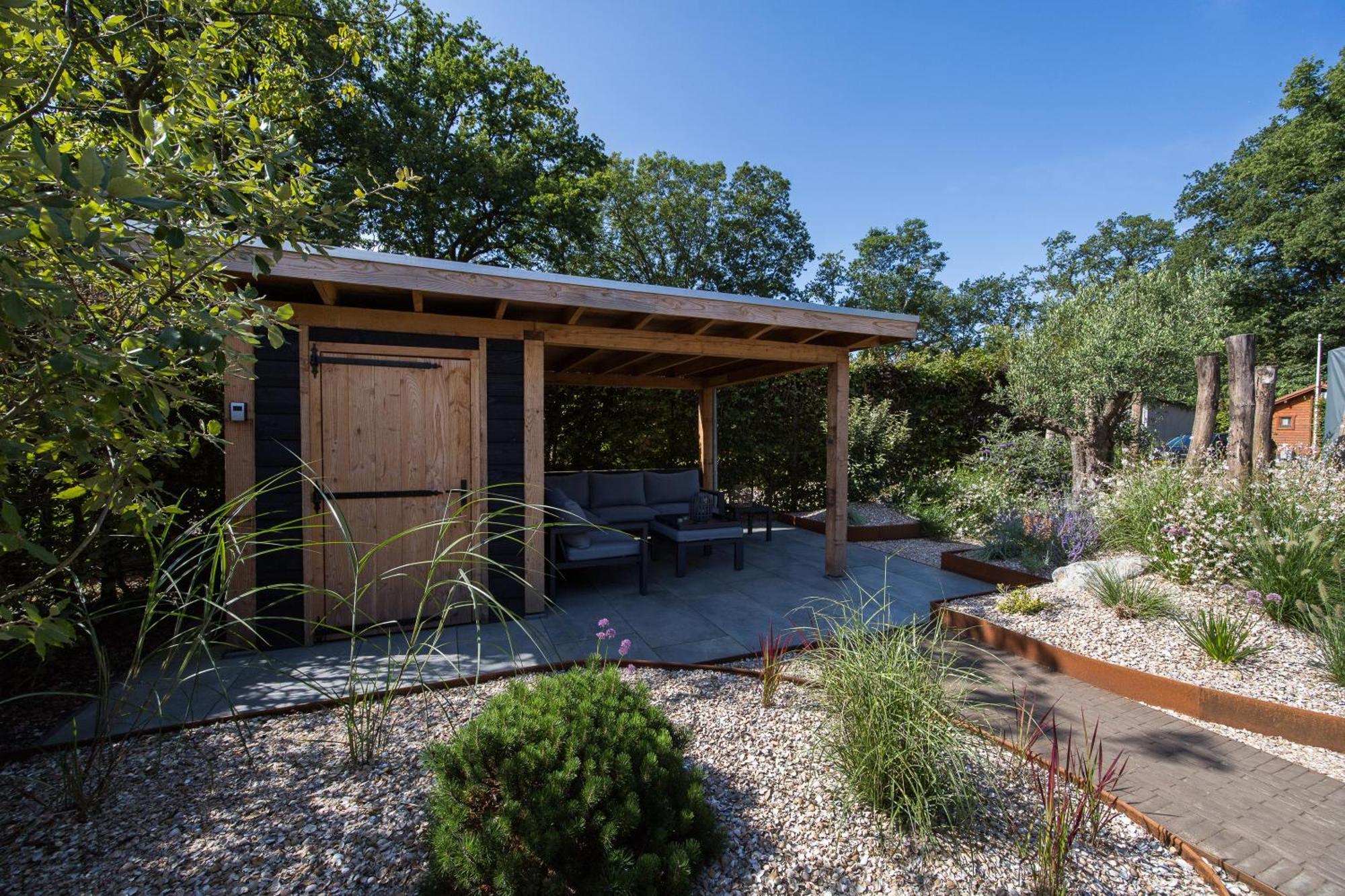 Modern Ingericht Chalet Op Groen Park Op De Veluwe Epe Zewnętrze zdjęcie